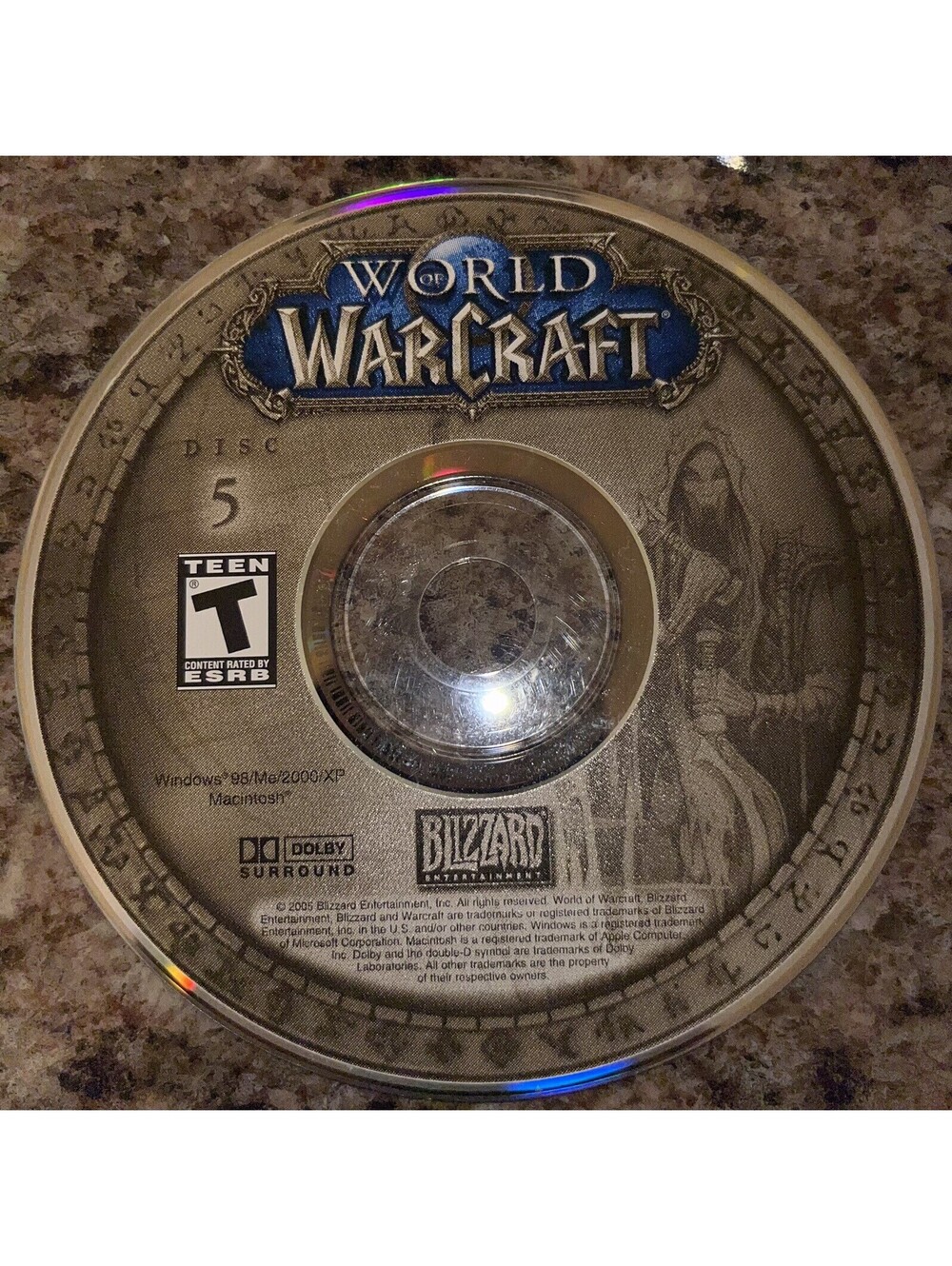 World of Warcraft for PC or Mac replacement discs (2,3,4&5)